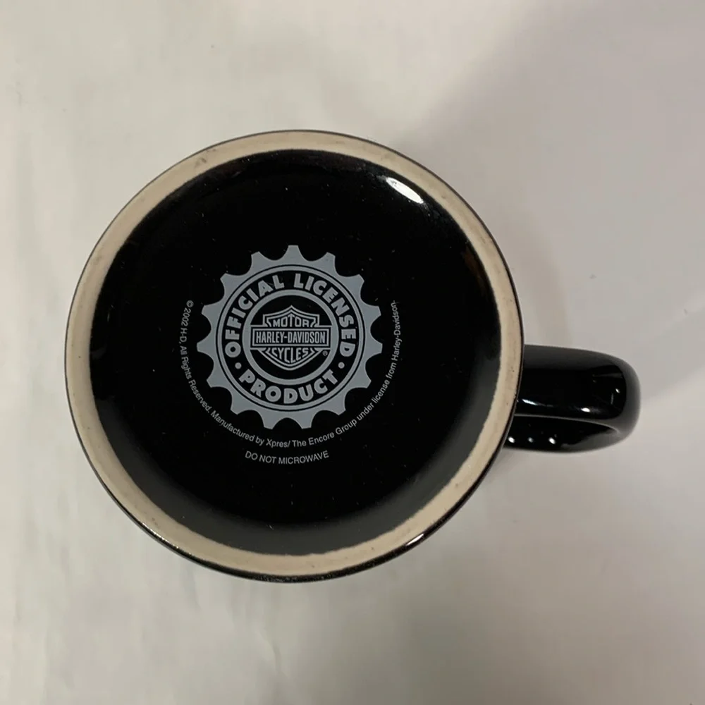 Harley Davidson Flames mug cup coffee